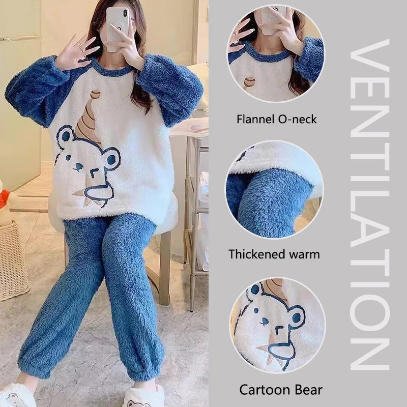 CozyBear Pajama Set