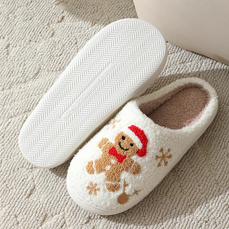 Christmas Women Slippers Cute