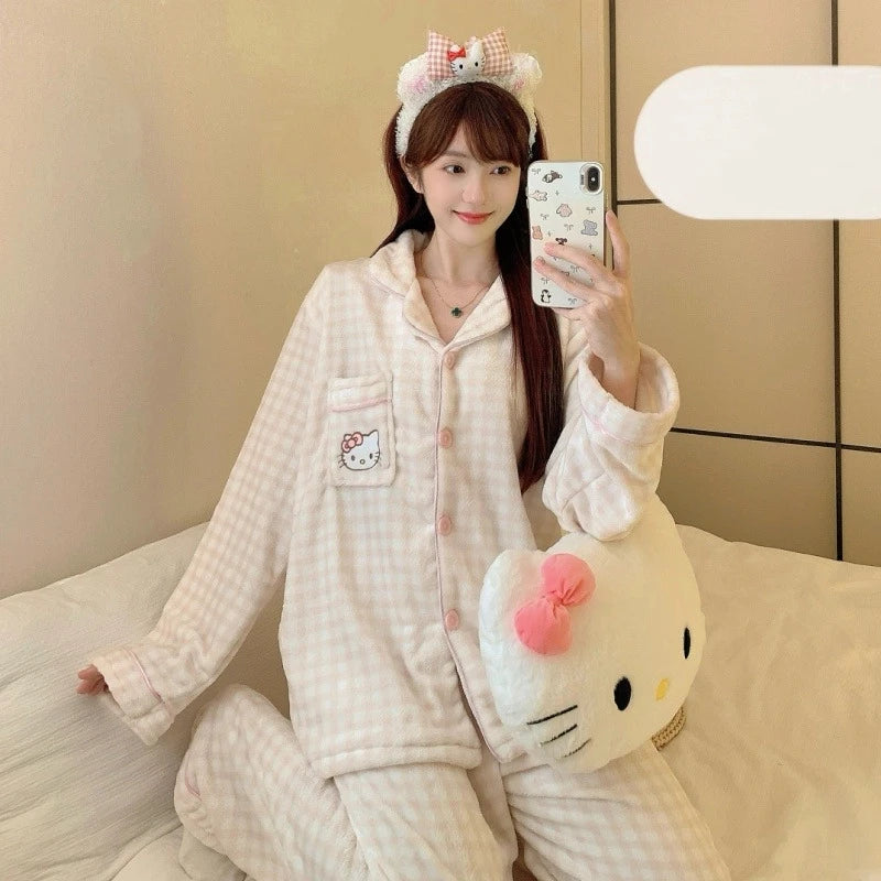 Winter Hello Kitty Pajamas