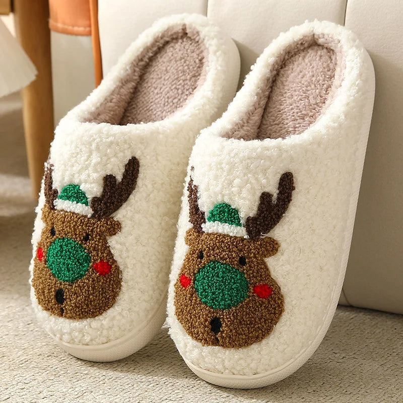 Christmas Women Slippers Cute