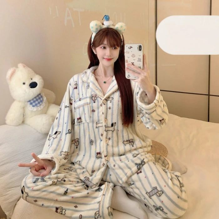 Winter Hello Kitty Pajamas