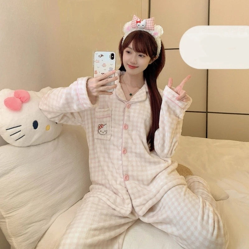 Winter Hello Kitty Pajamas