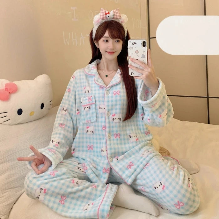 Winter Hello Kitty Pajamas