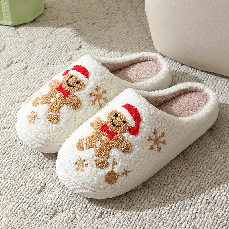 Christmas Women Slippers Cute