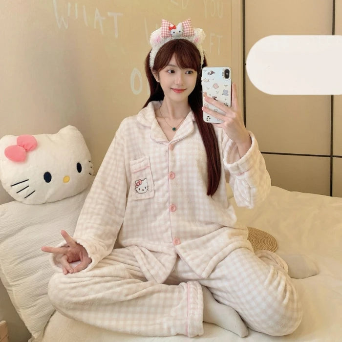 Winter Hello Kitty Pajamas
