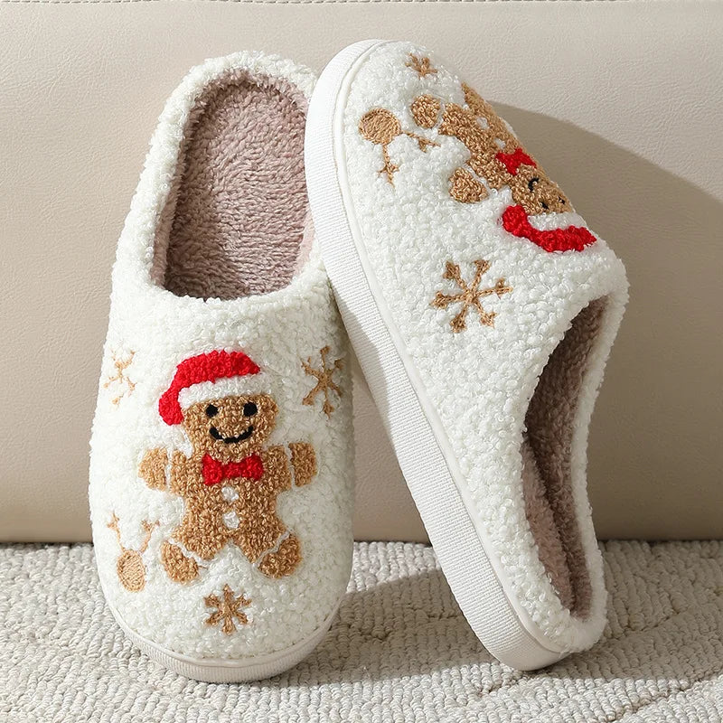 Christmas Women Slippers Cute