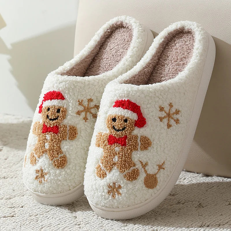 Christmas Women Slippers Cute
