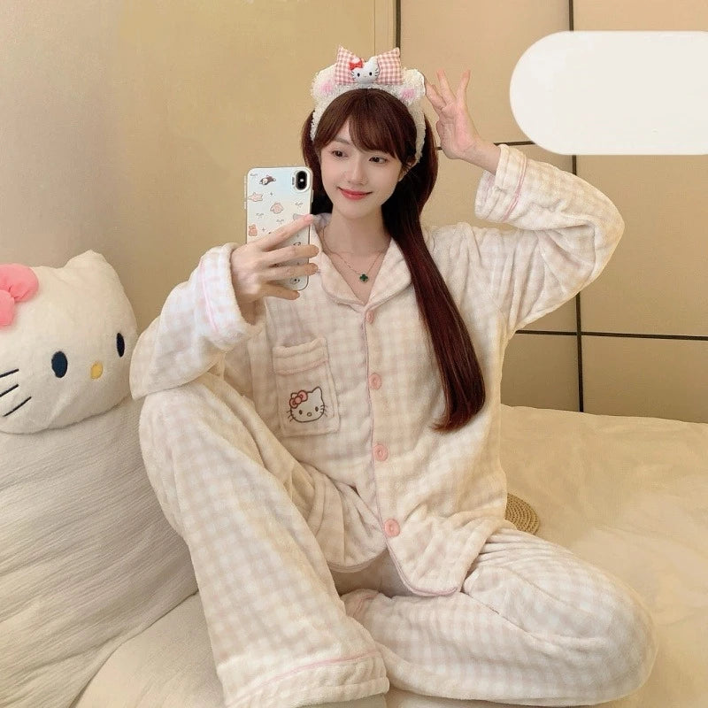 Winter Hello Kitty Pajamas