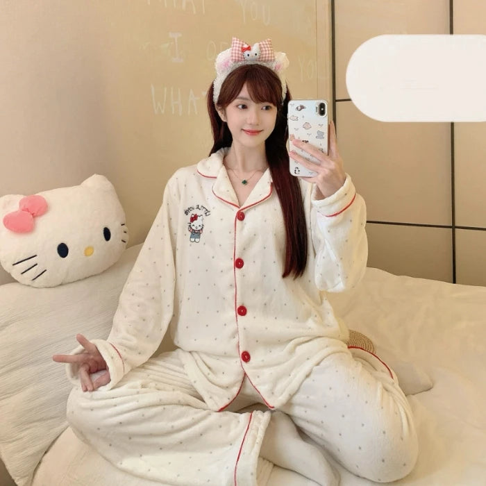 Winter Hello Kitty Pajamas