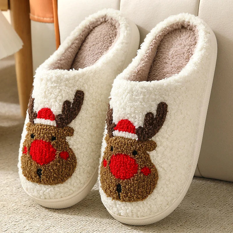 Christmas Women Slippers Cute